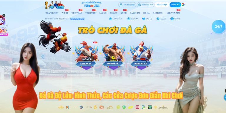Đá Gà Độ Lớn: Hình Thức, Các Cửa Cược Đơn Giản Khi Chơi