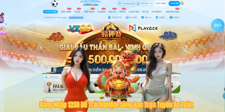 Đăng Nhập 123B Để Trải Nghiệm Sòng Bạc Trực Tuyến An Toàn