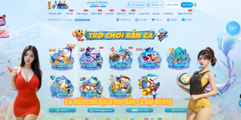 Bắn Cá Đại Dương | Khám Phá Thế Giới Biển Cả Đầy Thú Vị 2025 2 Ưu điểm nổi bật trong bắn cá đại dương