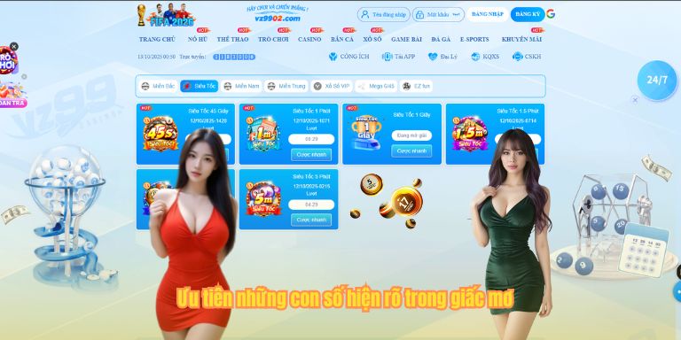 Ưu tiên những con số hiện rõ trong giấc mơ